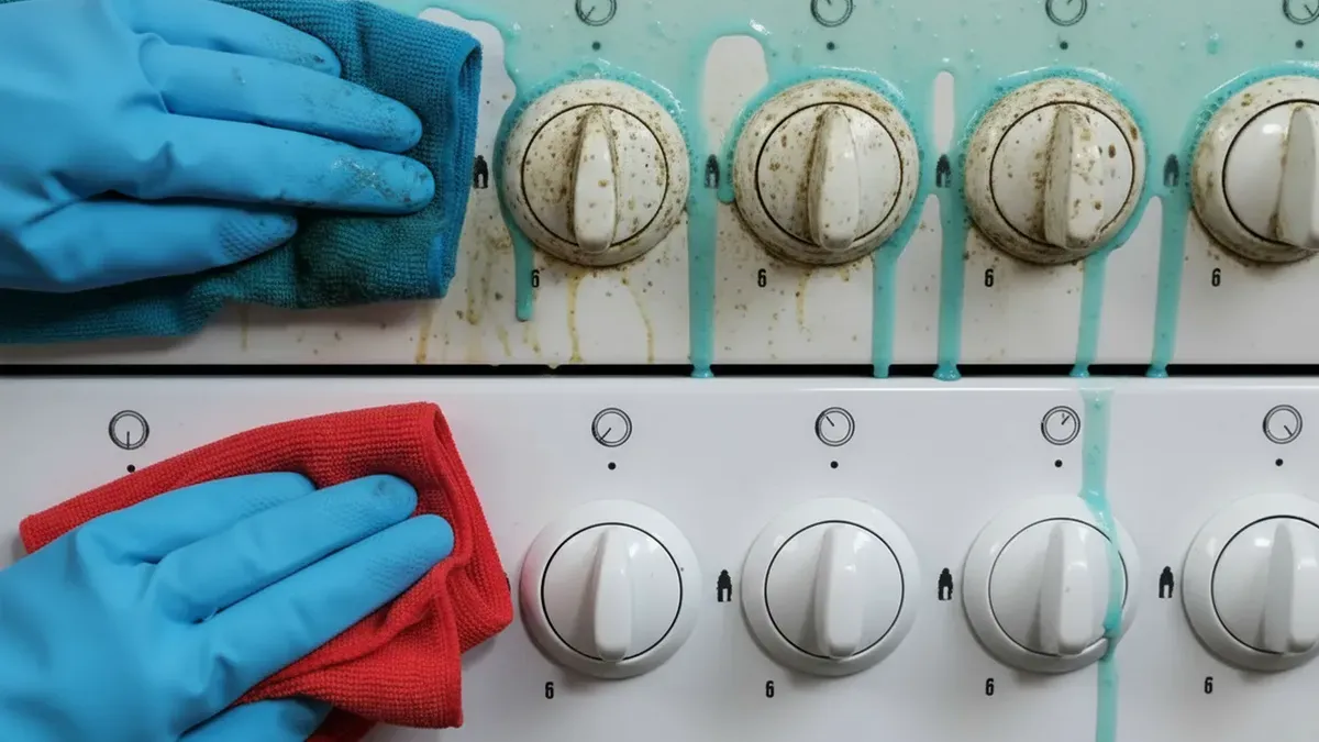 Zo maak je de knoppen van je gasfornuis schoon