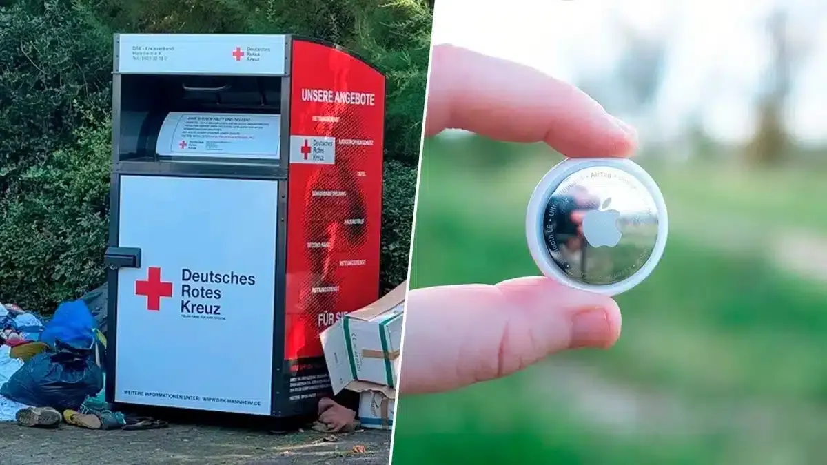 Duitse influencer Moe onthult reis van gedoneerde kleding met AirTag-experiment