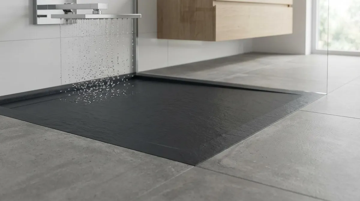 De ultradunne douchebak: de toekomst van badkamerontwerp